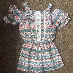 Takara Girl Off-Shoulder Romper